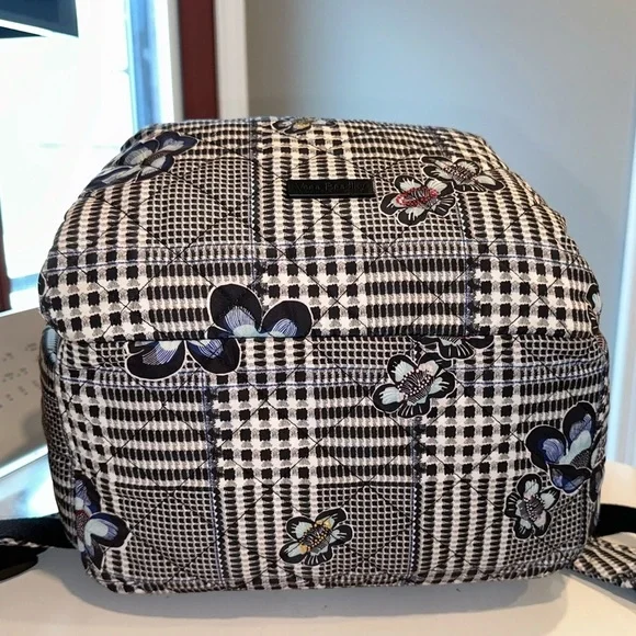 Vera Bradley Bedford Plaid Baby Bag Backpack in Performance Twill - Picture 7 of 16